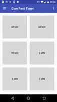Gym Rest Timer Poster
