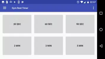 Gym Rest Timer captura de pantalla 3