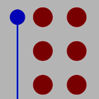 nine dots puzzle icône
