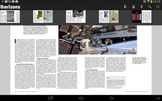 Research magazine Horizons screenshot 1