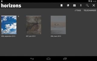 Magazine de recherche Horizons screenshot 3