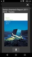 Swiss Cleantech Report poster
