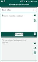 Italian to Slovak Translator تصوير الشاشة 1