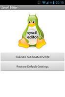 sysctl editor (ROOT) capture d'écran 3