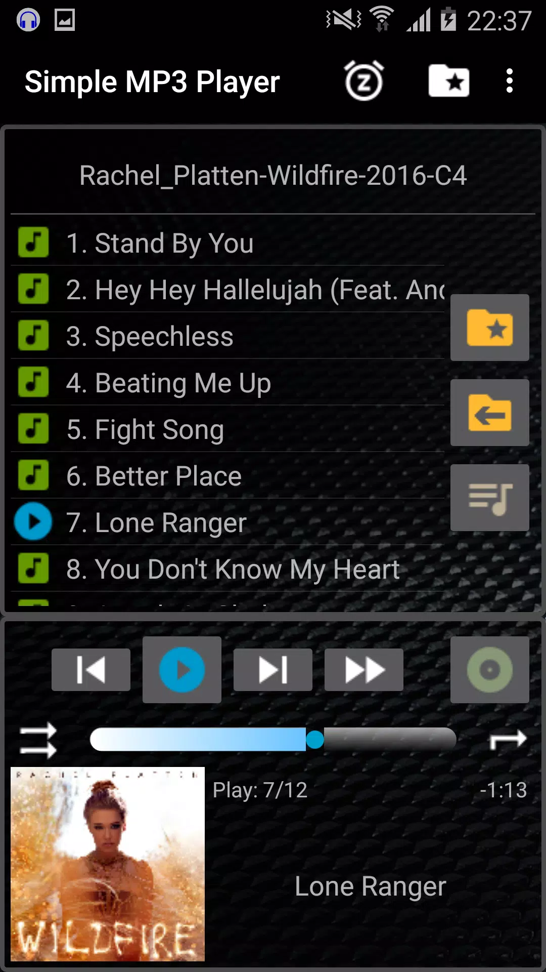 Simple MP3 Music Folder Player APK für Android herunterladen
