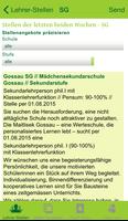 Lehrer-Stellen captura de pantalla 2