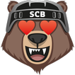 Bärmoji-Sticker SC Bern Eishoc