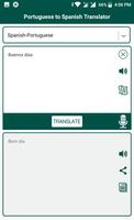 Portuguese Spanish Translator स्क्रीनशॉट 1