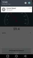 برنامه‌نما Status Bar Speedometer عکس از صفحه