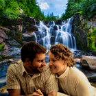 Waterfall Photo Frames آئیکن