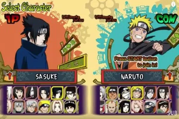 All Character Naruto Shippuden Ultimate Ninja 5 