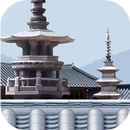 Bulguksa Temple in my hands aplikacja
