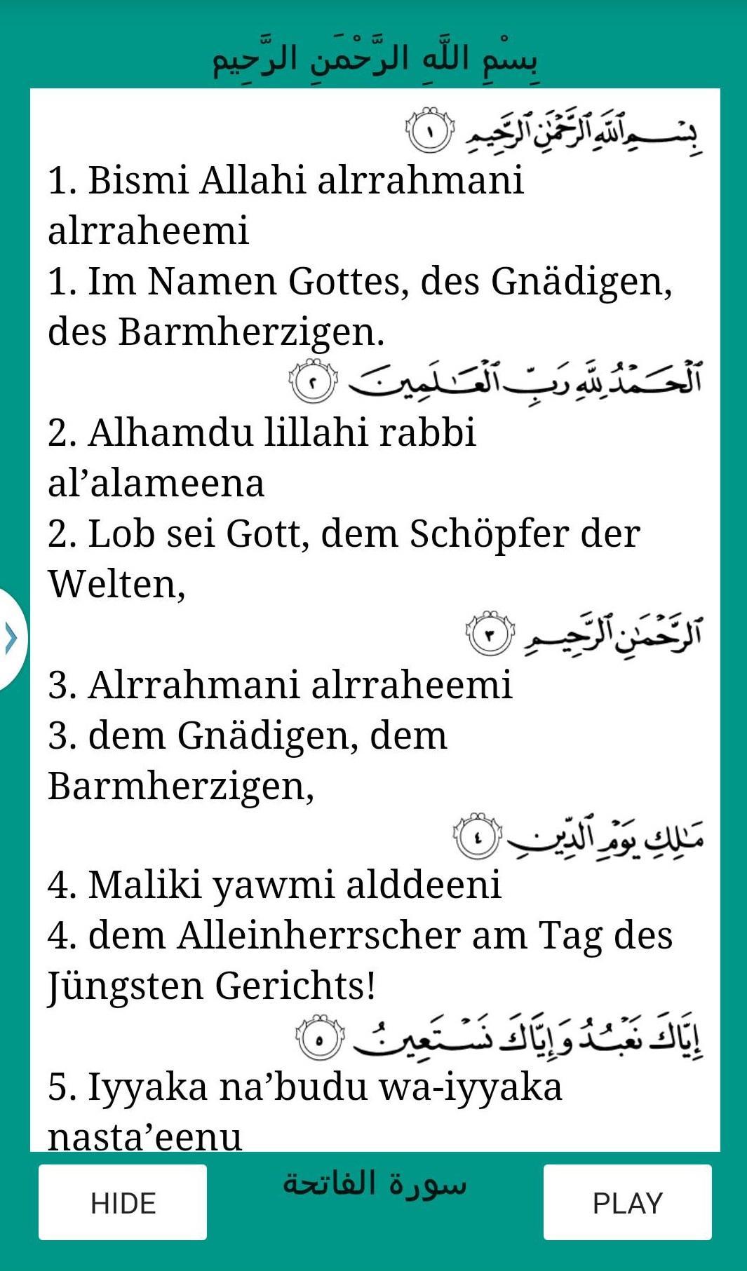 Surat Al Fatiha For Android Apk Download