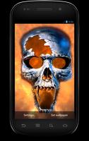 Burning Skull Live Wallpaper screenshot 1