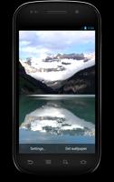 Snow Mountains Lake Wallpaper ảnh chụp màn hình 1