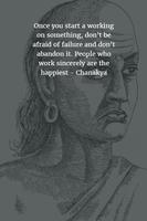 Chanakya niti qoutes poster