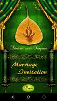 Srinivas Wedding Invitation постер