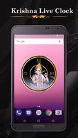 Krishna Clock Live Wallpaper captura de pantalla 3