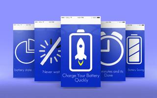 Battery fast charger poster