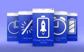 Battery fast charger plakat