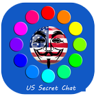 US Secret Chat ไอคอน