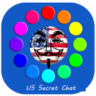 US Secret Chat icône