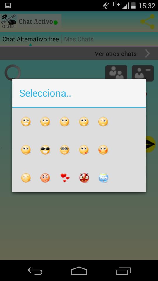 Chat Alternativo En Español скриншот 1.