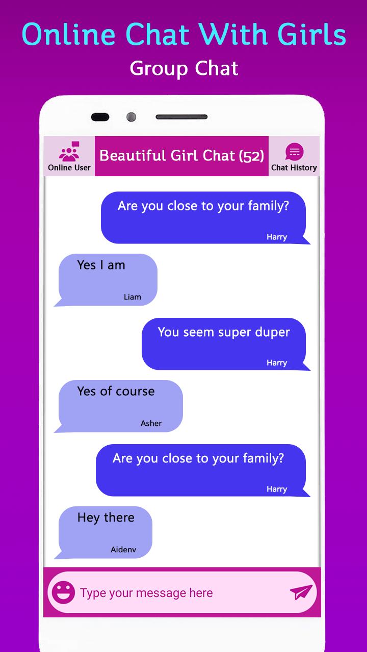 Girl online chat