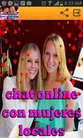 Chat Online & Mujeres Locales اسکرین شاٹ 1