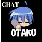 Chat otaku free ícone