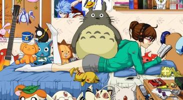 Chat otaku free poster