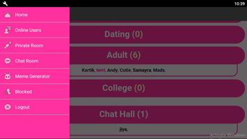 Chat Rooms capture d'écran 3