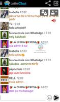 Latin Chat Rooms capture d'écran 2