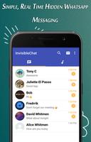 Invisible Chat تصوير الشاشة 1