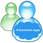 Chatsim app for all أيقونة