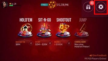 برنامه‌نما Chips & Coins For Poker عکس از صفحه