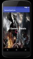 Games Cheat Code Plakat