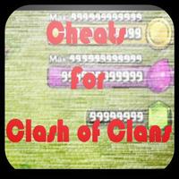 Cheats for Clash of Clans plakat