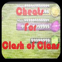 Cheats for Clash of Clans Affiche