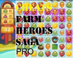 برنامه‌نما Cheats for Farm Heroes Saga عکس از صفحه