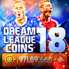 Coins Dream League Soccer 2017 - Cheats Prank icône