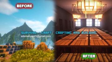 Survival - Craft : Crafting and Building imagem de tela 2