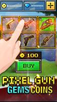 Gems Pixel Gun 3d - Simulator الملصق