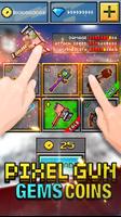 Gems Pixel Gun 3d - Simulator تصوير الشاشة 2