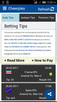 Betting Tips - Cheerplex Cartaz