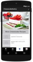 برنامه‌نما Cheesecake Factory عکس از صفحه