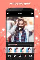 Photo Video Maker with Music : Slideshow Maker Affiche