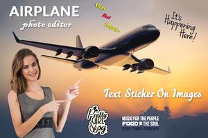 Airplane Photo Editor โปสเตอร์