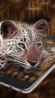 3D Neon Cheetah Theme ภาพหน้าจอ 1