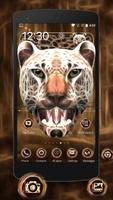 3D Neon Cheetah Theme syot layar 2